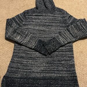 J. Crew Sweater Womens Small Blue Wool Turtleneck